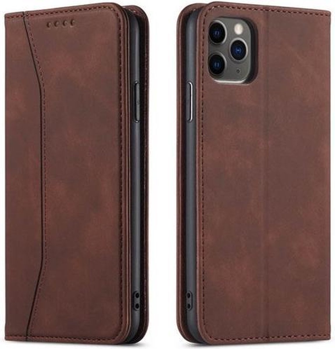 iPhone 11 Pro Bookcase Hoesje Leer Portemonnee Book Case Wallet