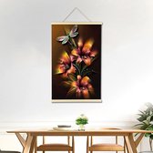 Diamond painting scroll Bloemen K015