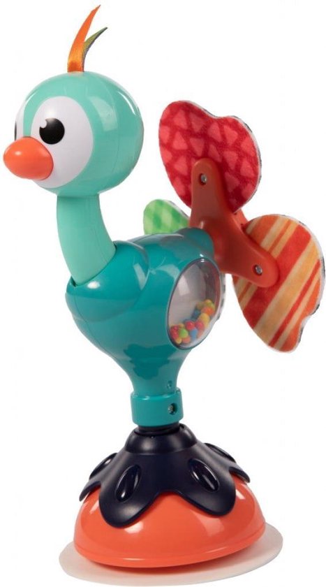 Bo Jungle B-Suction kinderstoel speelgoed | Cute Peacock | bol.com