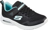 Skechers Sneakers - Maat 31 - Meisjes - zwart/lichtblauw/zilver