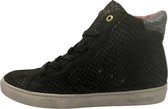 Pantofola d'Oro - Dames - Sneakers - Donker Blauw - Hoog - Leer - Maat 39