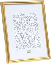 Deknudt Frames fotolijst  S011A4 - smal goud in kunststof - 10x15 cm