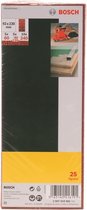 Bosch 25-delige schuurbladenset voor vlakschuurmachines - korrel 60; 80; 120; 240