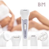 Epileerapparaat Dames - 5 in 1 - Gezichtsmassage - Gezichtsreiniger - Trimmer Vrouw - Gezichtsmassage Roller - Gezichtsreiniger Elektrisch - Gezichtsborstel