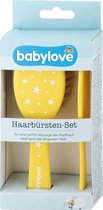 babylove Baby Haarborstelset - Geel - 1 st