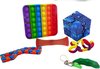 foto van Fidget toys pakket onder de 15 euro | pop it | wacky tracks | mesh and marble | infinity cube