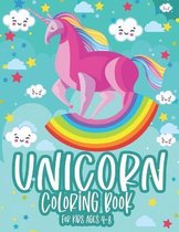 Magical Unicorn Coloring Book for Kids Ages 4-8