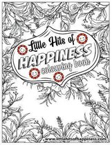 Little Hits of Happiness Colouring Book
