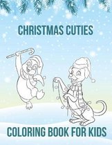 Christmas Cuties Coloring Book For Kids