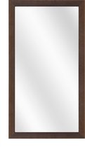 Spiegel met Vlakke Houten Lijst - Koloniaal - 40 x 120 cm