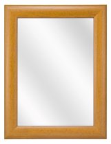 Spiegel met Ronde Houten Lijst - Beuken - 50 x 80 cm