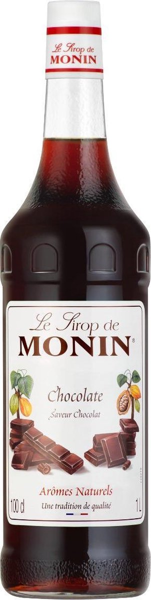 Goedkoopste Monin Chocolade Koffie Siroop Grote Fles 1 Liter