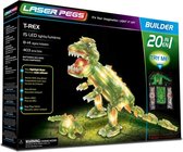 Laser Pegs 20010 - Gloeiende blokken LED-laserpinnen T-Rex 20 in 1