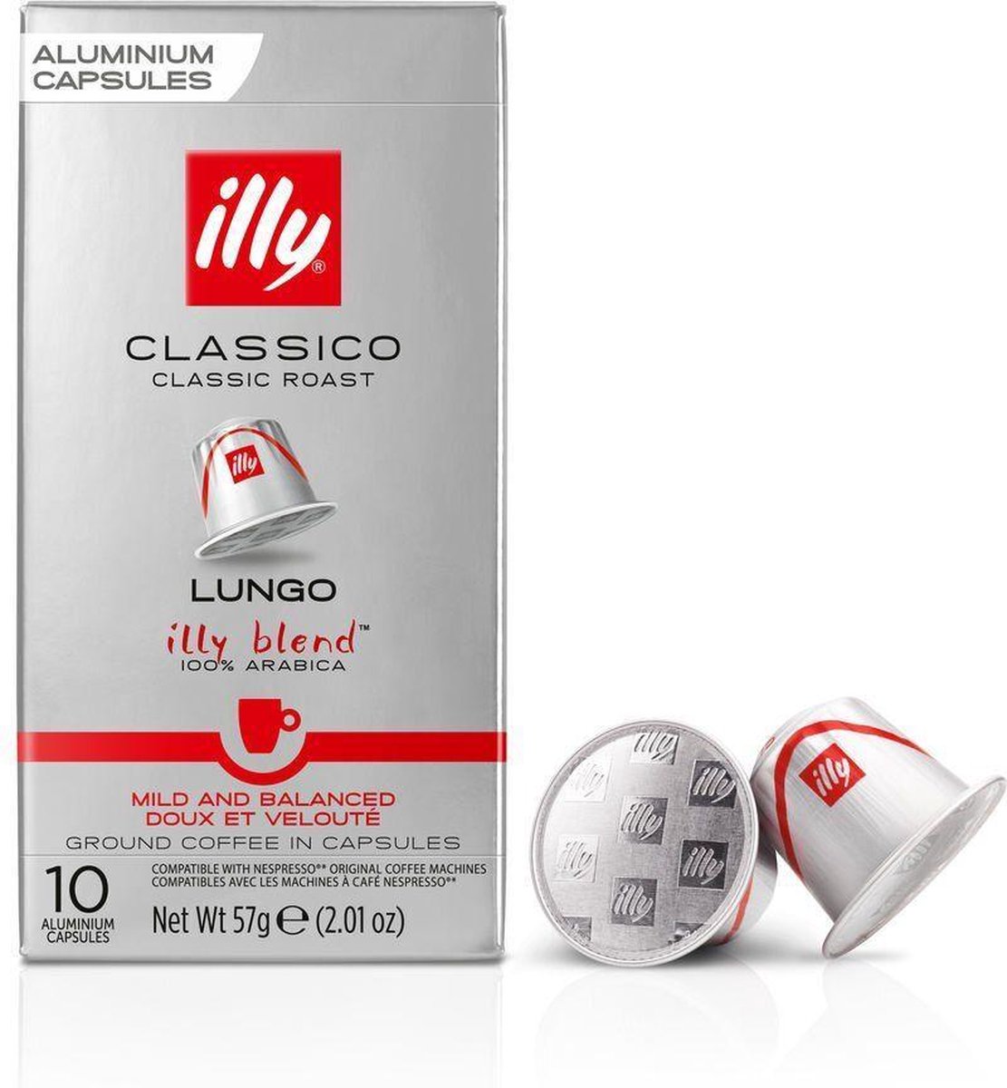 Illy capsules LUNGO classico roast (10st)