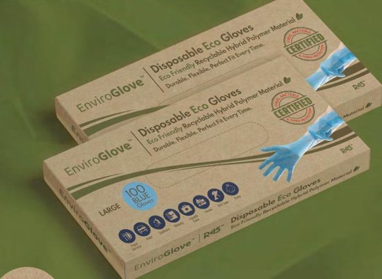 Gants jetables écologiques en latex certifié