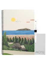 MOYU Ringband A4 - Hardcover - Bright Beach - Uitwisbaar Notitieboek - Duurzaam Steenpapier