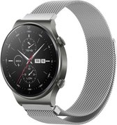iMoshion Milanees Smartwatch Bandje voor de Huawei Watch GT 2,Huawei Watch GT 2 Pro,Huawei Watch GT 2e Sport 46 mm - Zilver