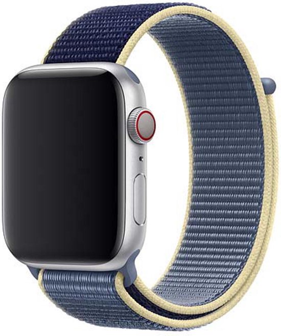 Apple Sport Loop Band voor de Apple Watch Series 1-7 / SE - 42/44/45 mm -  Alaskan Blue | bol.com