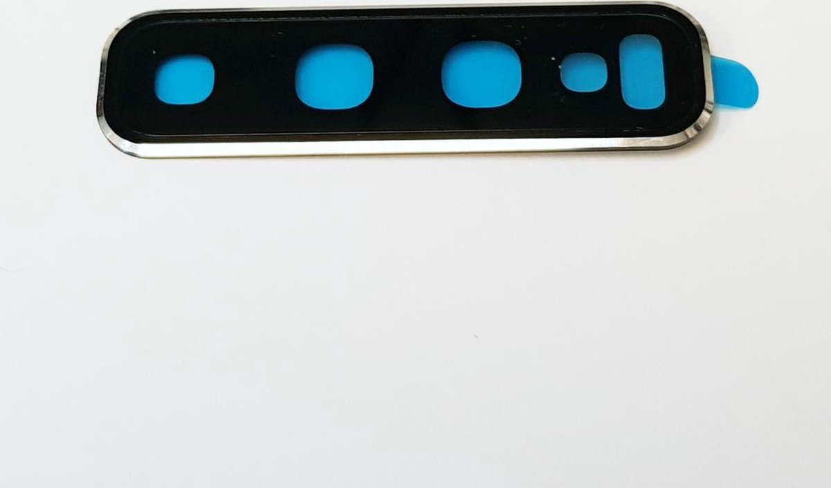 Achter camera lens beschermer voor Samsung S10 / S10 plus - zilver