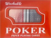 Luxe Speelkaarten - Plastic Coating - Poker Kaarten - kaartspel - Spelkaarten - Spel Kaart - 2 x 56 - Gezelschapsspel - Spelen - Playing Cards - 2 STUKS