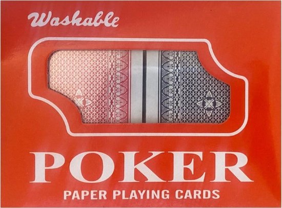 Luxe Speelkaarten - Plastic Coating - Poker Kaarten - kaartspel - Spelkaarten - | bol.com
