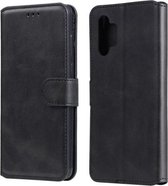 Voor Samsung Galaxy A32 5G Klassieke Kalfsstructuur PU + TPU Horizontale Flip Leren Case met Houder & Kaartsleuven & Portemonnee (Zwart)