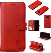 Leren beschermhoes voor Galaxy Note9 (rood)