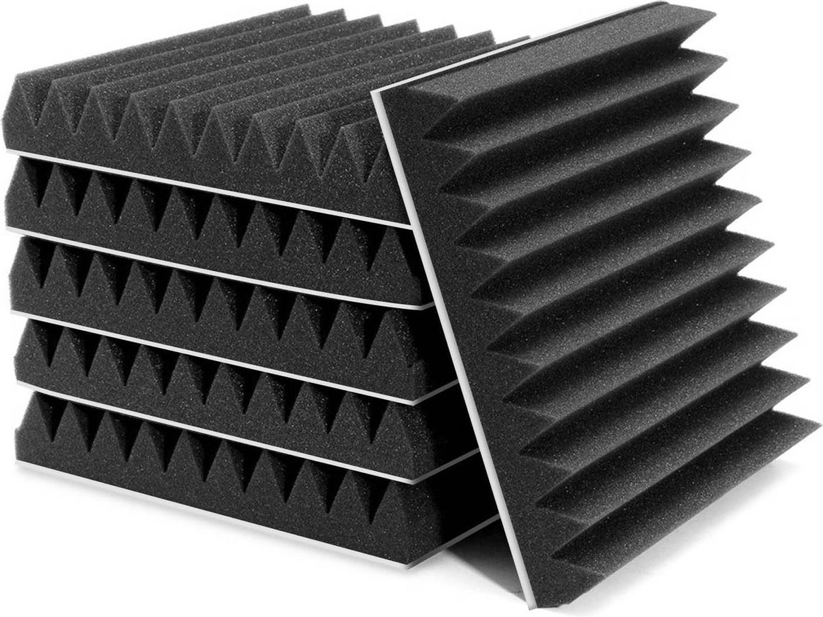 NX Sound 6 PACK Zelfklevende geluidsisolatie 30x30x5cm