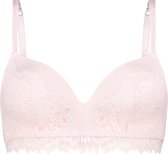 Hunkemöller Dames Lingerie Voorgevormde bh zonder beugel Yvonne  - Roze - maat A75