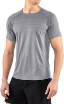 FALKE Speed T-Shirt Heren 38939 - Grijs 3757 grey-heather Heren - XL/XXL