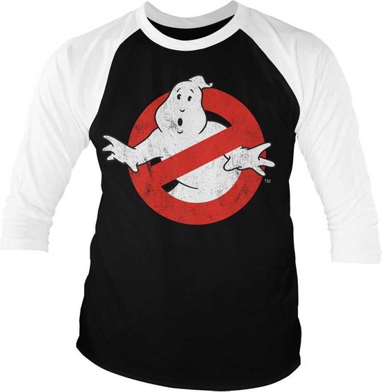 T-shirt Ghostbusters Distressed Logo vintage maglietta Uomo