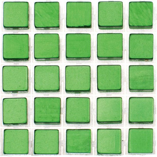 ga sightseeing Verandert in Logisch 476x stuks mozaieken maken steentjes/tegels kleur groen met formaat 5 x 5 x  2 mm | bol.com