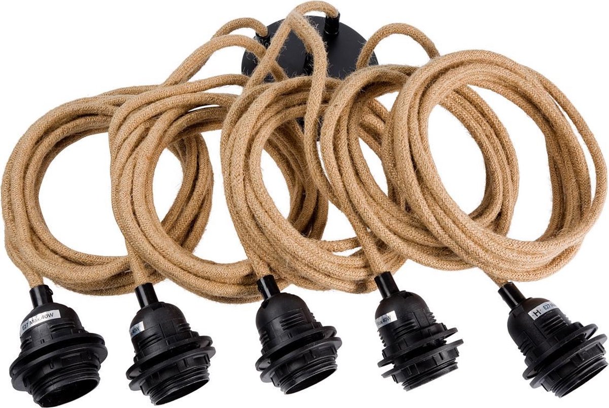 Lampfitting voor Plafond - Naturel - 5 Fittings