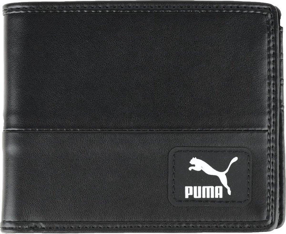 Puma Originals Billfold Wallet 075019-01, Unisex, Zwart, Portemonnee |  bol.com