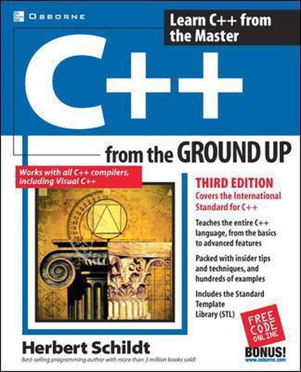 C From The Ground Up Third Edition 9780072228977 Herbert Schildt Boeken Bol Com