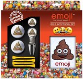 Second Chance Emoji Golf Accessoires Set - Poep