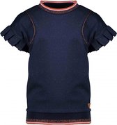 NONO Meisjes sweaters NONO Kiwa sweat top s/sl with bat sleeve Navy Blazer 104