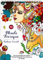 Fantasie wereld kleurboek voor volwassenen colorya
