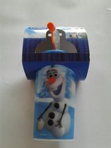 Frozen Olaf drinkbeker met 3D print.