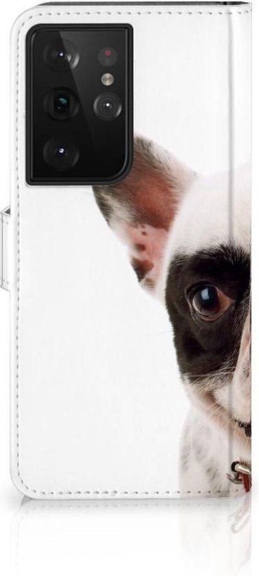 Coque Samsung Galaxy S21 Ultra Full Body Protection Housse pour Bulldog Français