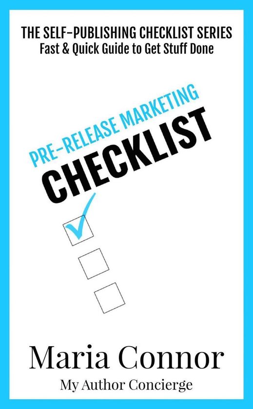 Self Publishing Checklist.pdf The Self-Publishing Checklist Series - Pre-Release Marketing Checklist ...