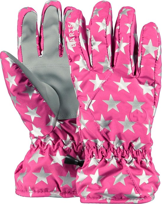 Barts Basic Skigloves Kids - Winter Handschoenen - Maat 5 - Berry Stars