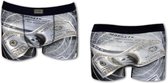 Fun boxer 'Amerikaanse Dollar' Blauw maat XL (92119)