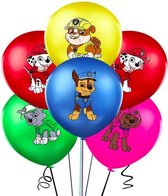 ProductGoods - 10x Paw Patrol Ballonnen Verjaardag - Verjaardag Kinderen - Ballonnen - Ballonnen Verjaardag - Paw Patrol - Kinderfeestje