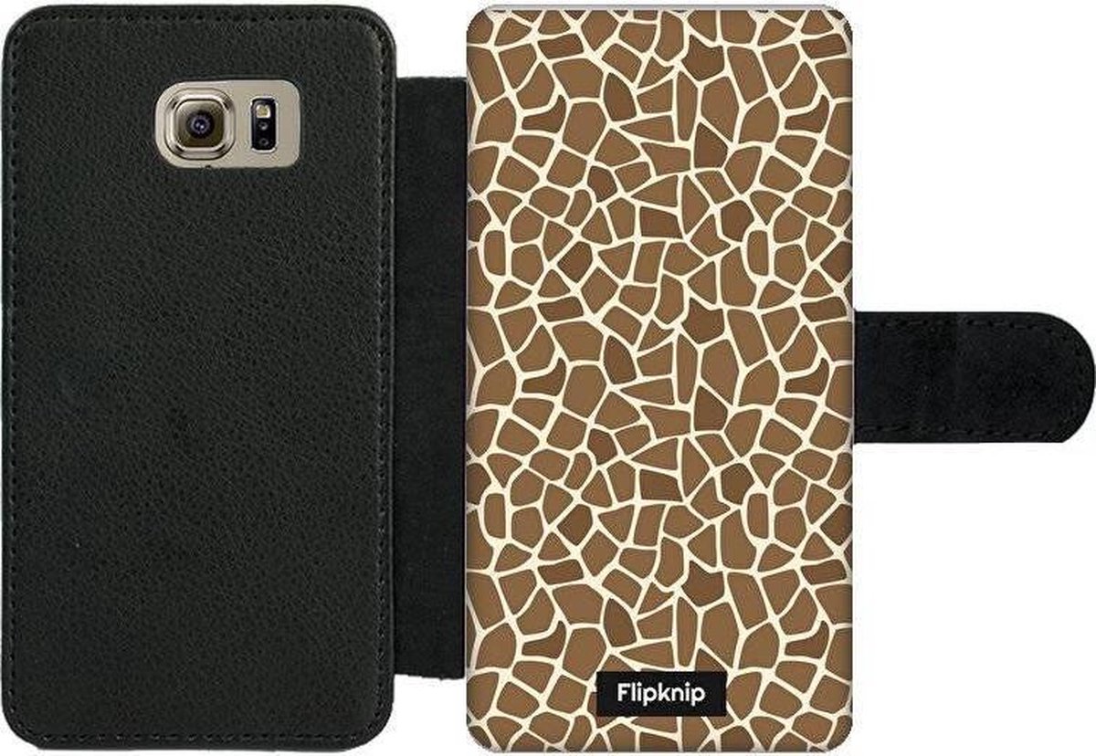 Wallet case - geschikt voor Samsung Galaxy S6 - Giraffeprint