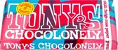 Tony's Chocolonely Limited Edition: Puur Chili Fudge Roze Peper - 1 x 180 gram