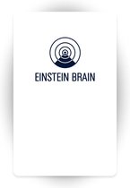 Einstein Brain 5G EMF Anti Straling Bescherming Kaart WIT - Maat No size