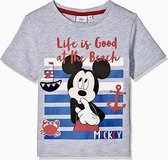 Disney Mickey Mouse t-shirt - life is good - maat 122/128 (8 jaar)