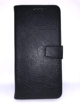iPhone 12 & 12 PRO Wallet/Book Case met pasjes  (Zwart)