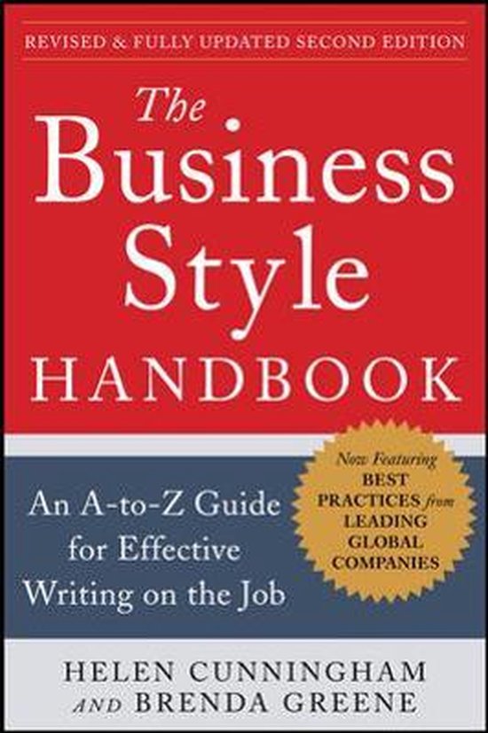 Business Style Handbook 2nd Edition - cover